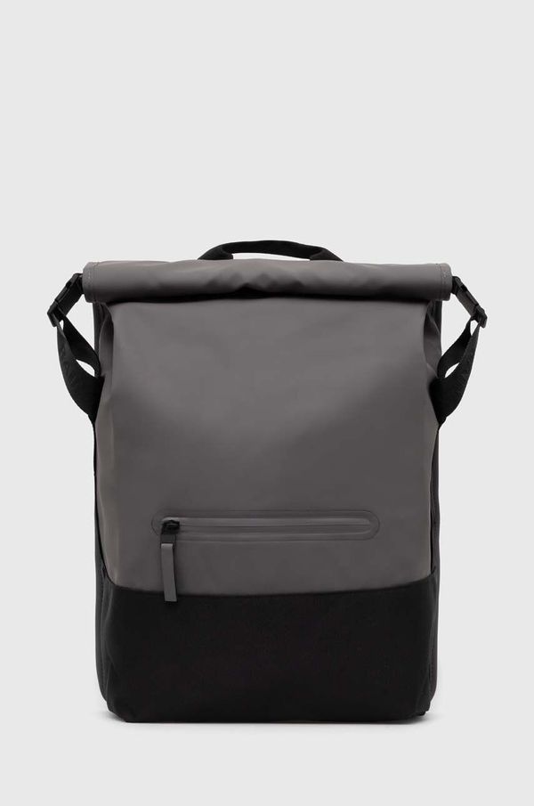 Rains Ruksak Rains Trail Rolltop Backpack W3 boja: siva, veliki, s uzorkom, 14320.13