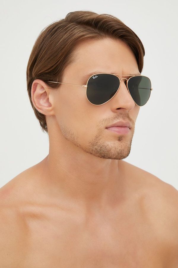 Ray-Ban Sunčane naočale Ray-Ban za muškarce, boja: zlatna