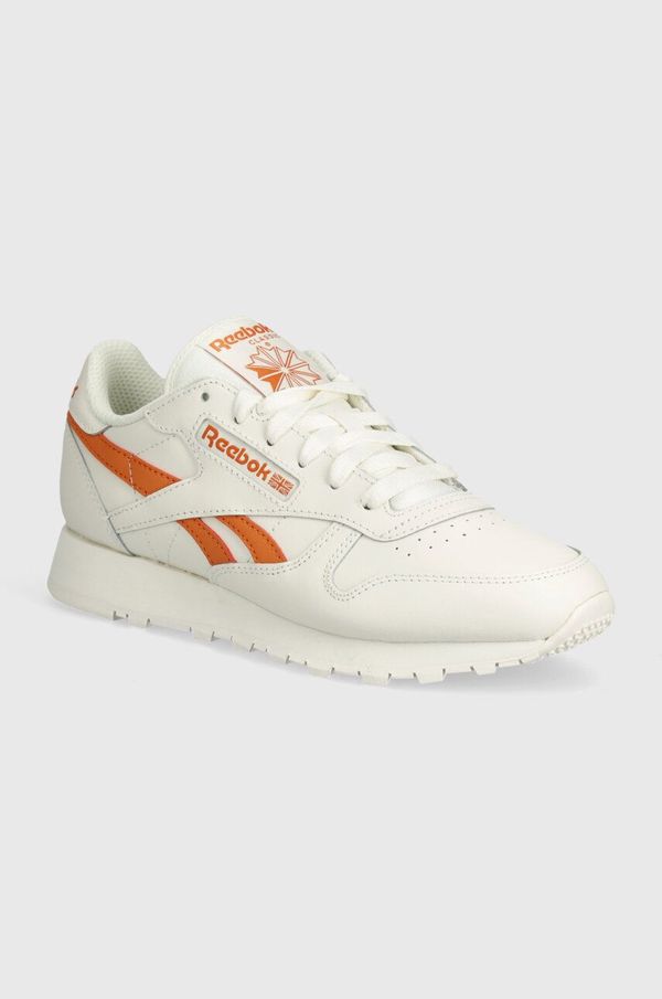 Reebok Classic Kožne tenisice Reebok Classic Classic Leather boja: bež, 100074358