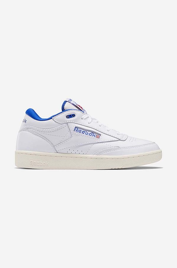 Reebok Classic Kožne tenisice Reebok Classic Club C Mid II Vintage boja: bijela, H69121-white