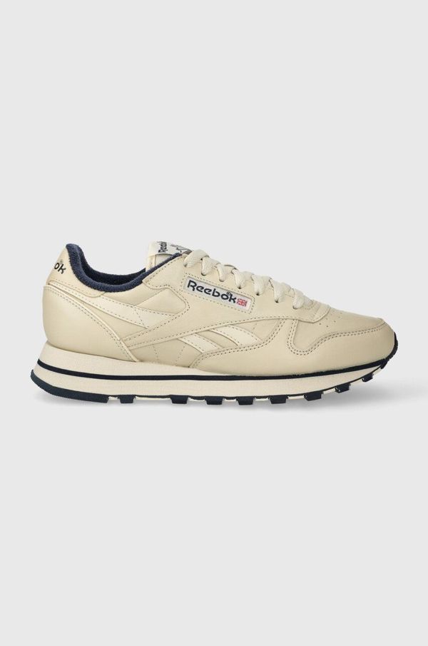 Reebok Kožne tenisice Reebok boja: bež