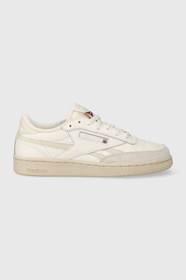 Reebok Kožne tenisice Reebok boja: bež