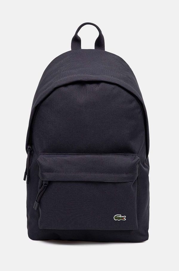 Lacoste Ruksak Lacoste boja: tamno plava, veliki, bez uzorka, NU4592NE