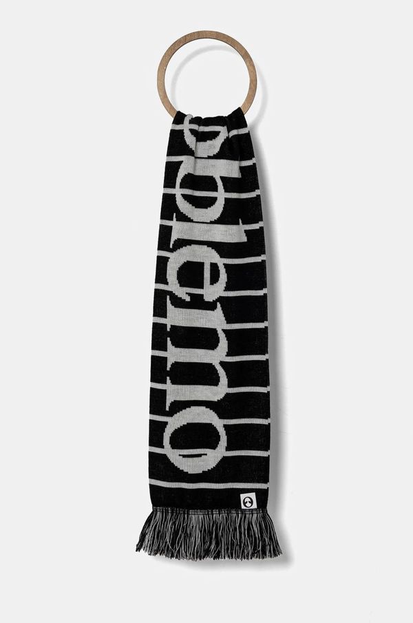 No Problemo Šal No Problemo No Problemo Striped Scarf boja: crna, s uzorkom, NP90103.02