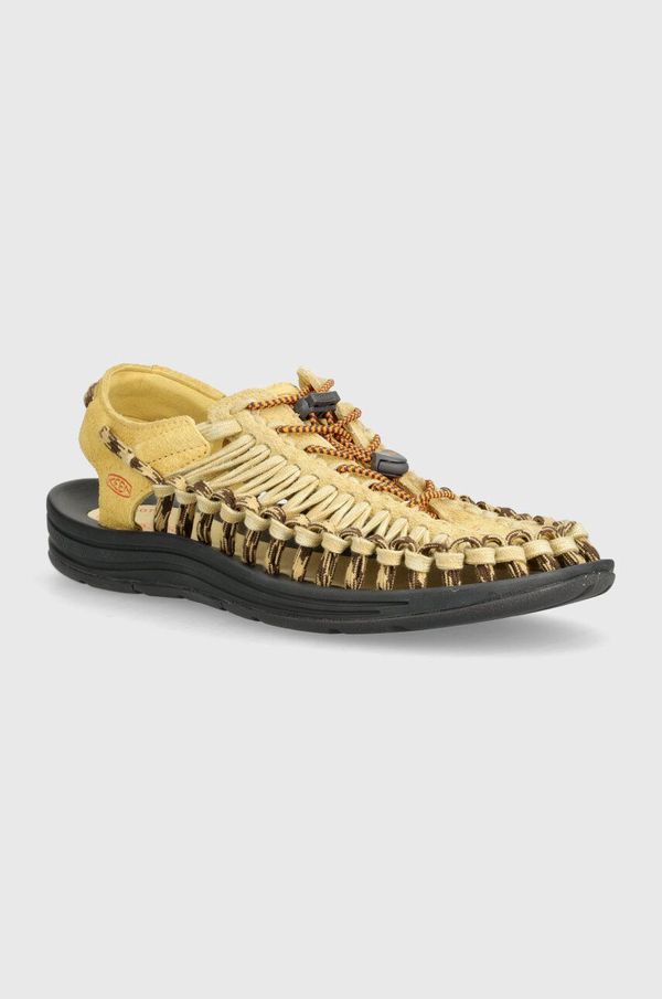 Keen Sandale Keen Uneek Flat za muškarce, boja: bež, 1028930