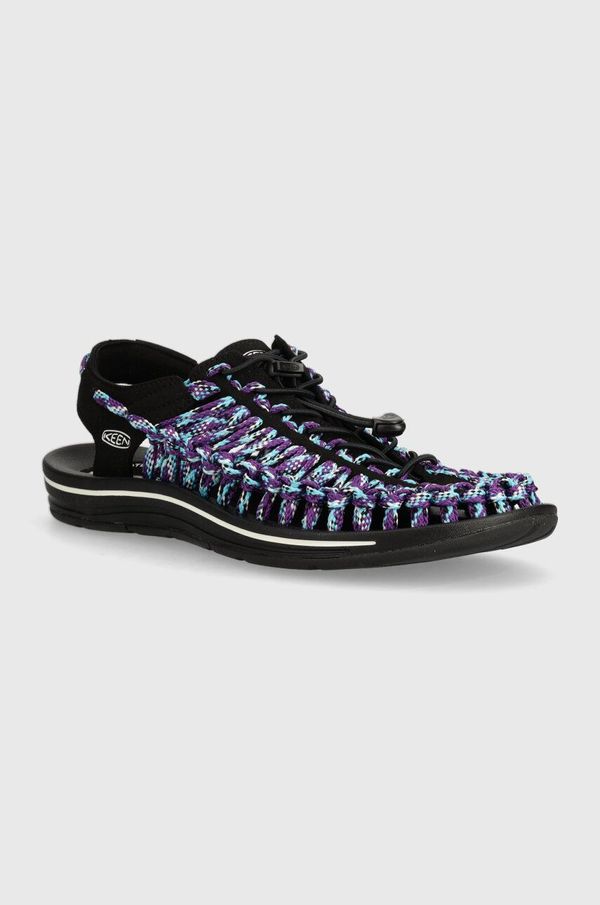 Keen Sandale Keen Uneek Flat za muškarce, boja: crna, 1028874