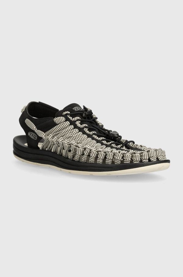 Keen Sandale Keen Uneek Flat za muškarce, boja: crna, 1028876