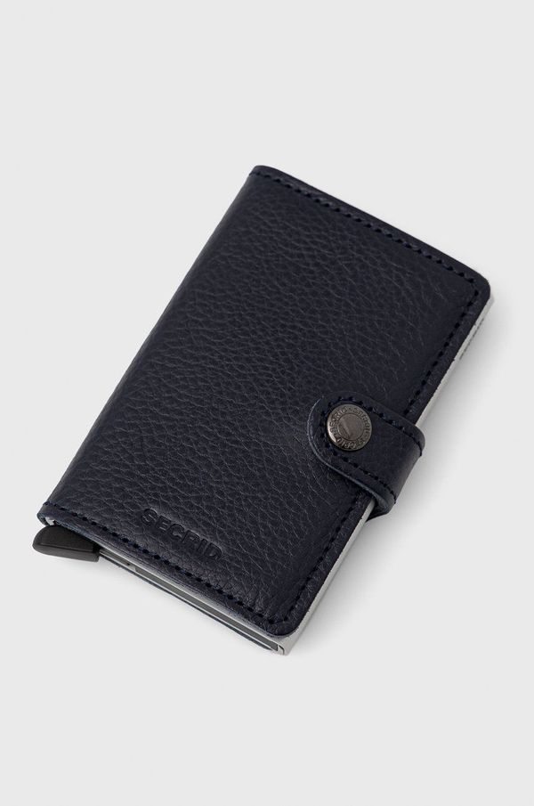 Secrid Kožni novčanik Secrid za žene, boja: tamno plava, MVG.NAVY.SILVER-Navy.Silve