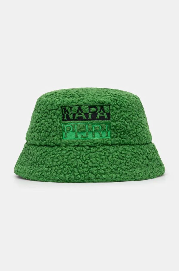 Napapijri Šešir s dodatkom vune Napapijri F-Tosh Cap boja: zelena, NP0A4I84G1T1