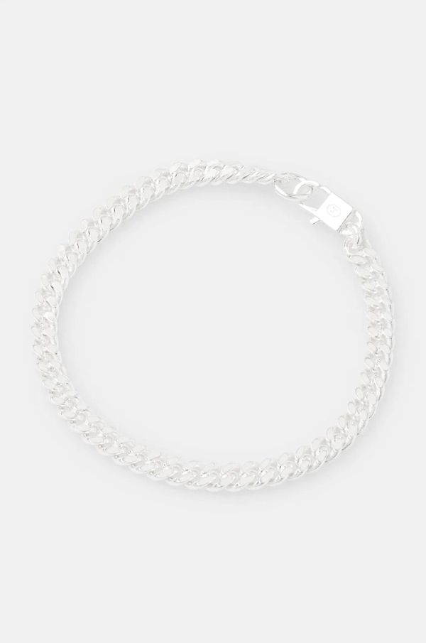 HATTON LABS Srebrna narukvica HATTON LABS Classic Cuban Bracelet M HL.W4.359.SL