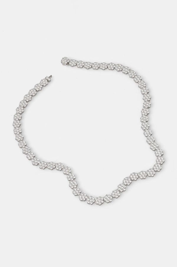 HATTON LABS Srebrna ogrlica HATTON LABS Daisy Tennis Chain S HL.W4.863.01