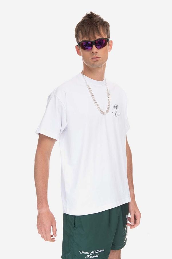 STAMPD Majica kratkih rukava STAMod SLA.M3166TE Oceanside Relaxed Tee boja: bijela, s tiskom