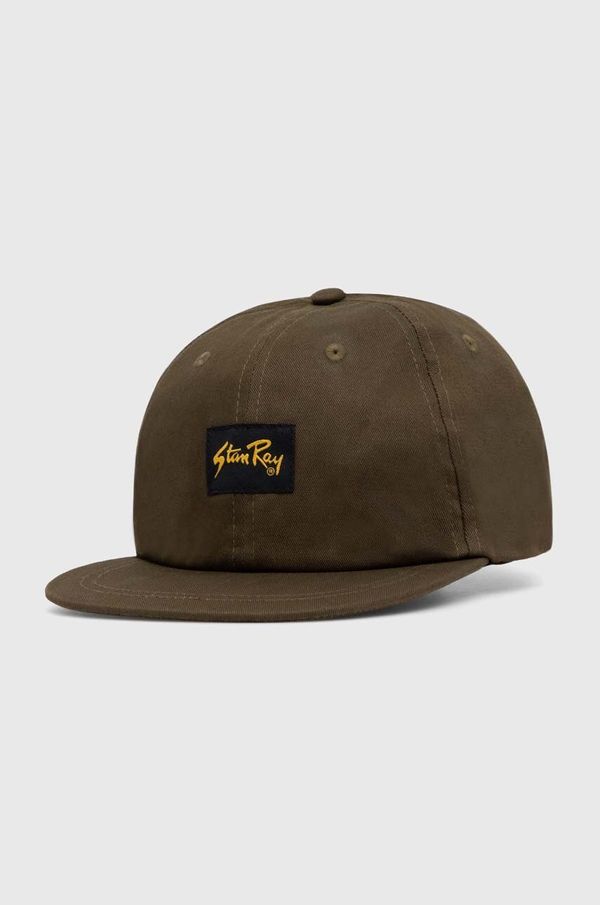 Stan Ray Pamučna kapa sa šiltom Stan Ray BALL CAP TWILL boja: zelena, bez uzorka, AW2316815