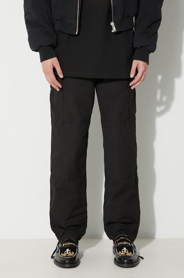 Stan Ray Pamučne hlače Stan Ray CARGO PANT boja: crna, ravni kroj, AW2310249