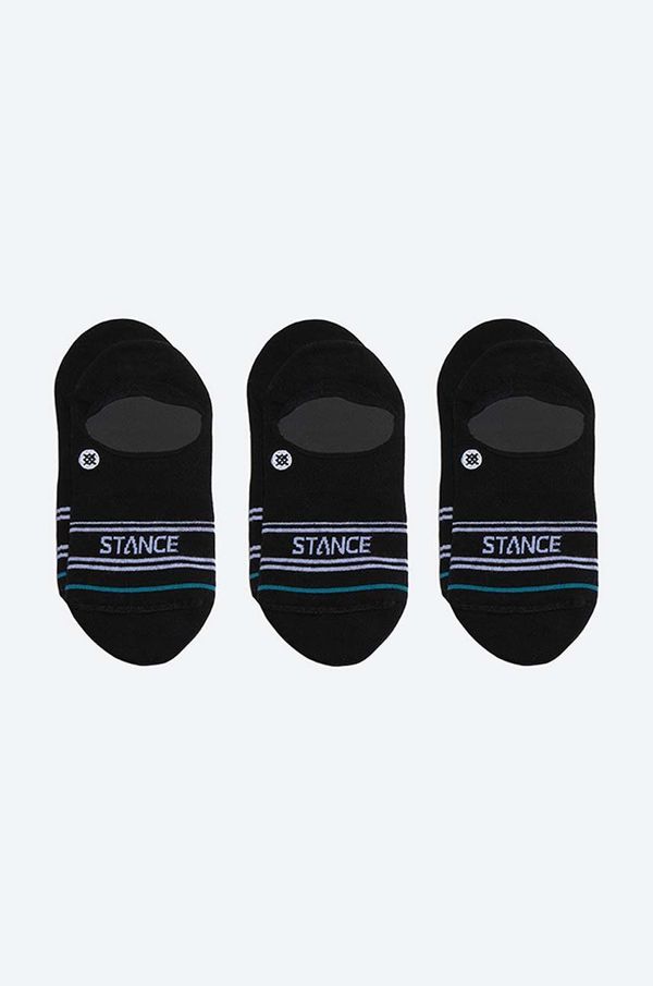 Stance Čarape Stance Basic 3-pack boja: crna, A145D20SRO-WHT