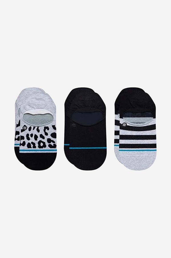 Stance Čarape Stance Leopard 3-pack boja: crna, W145C21LEO-MUL