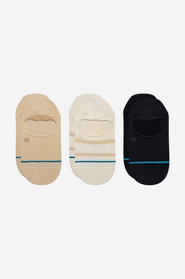 Stance Čarape Stance Necessity 3-pack boja: bež, W145A22NEC-MUL