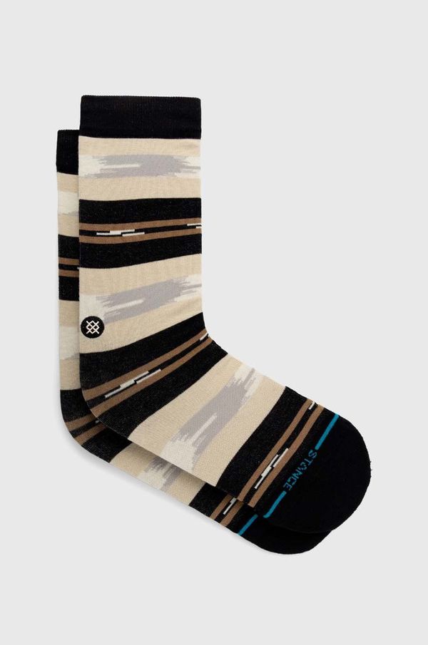 Stance Čarape Stance Trail Bound Crew boja: bež, A545A24TRA