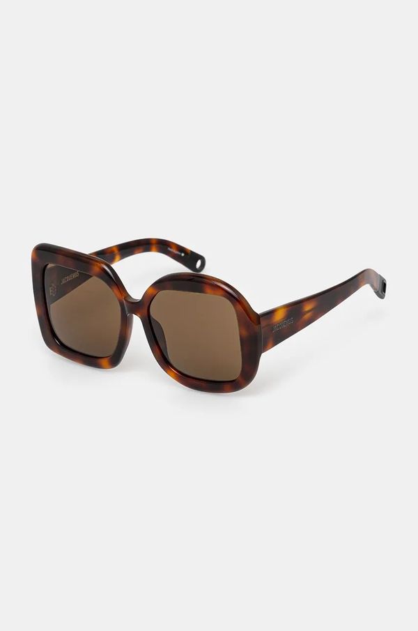Jacquemus Sunčane naočale Jacquemus CARRE ROND 2 boja: smeđa, JAC10C2SUN