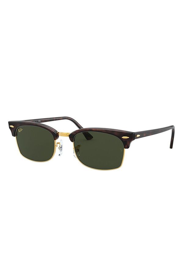 Ray-Ban Sunčane naočale Ray-Ban CLUBMASTER SQUARE boja: smeđa
