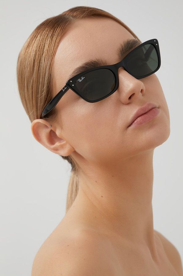 Ray-Ban Sunčane naočale Ray-Ban za žene, boja: crna