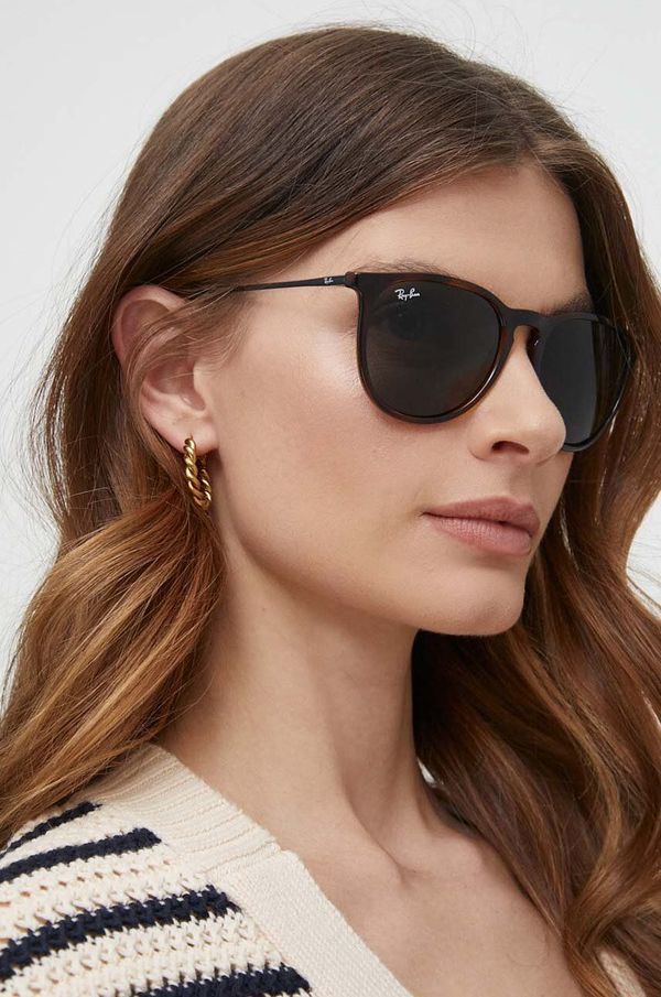 Ray-Ban Sunčane naočale Ray-Ban za žene, boja: smeđa
