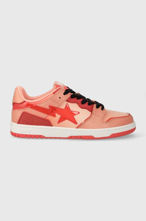 A Bathing Ape Tenisice A Bathing Ape BAPE SK8 STA #5 boja: narančasta, 001FWI701021I-BLACK 0