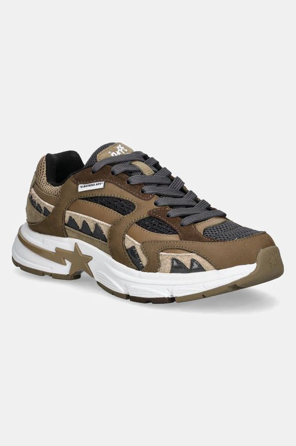 A Bathing Ape Tenisice A Bathing Ape SHARK STA #2 M2 boja: smeđa, 1K70191315