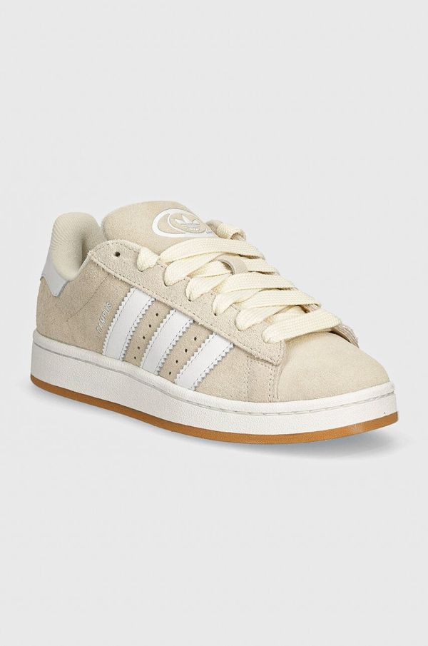 adidas Originals Tenisice od brušene kože adidas Originals Campus 00s boja: bež, ID1435