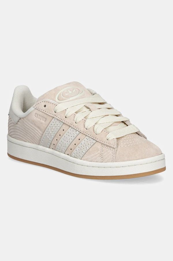 adidas Originals Tenisice od brušene kože adidas Originals Campus 00s boja: bež, JQ7670
