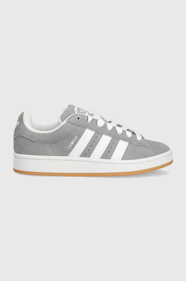 adidas Originals Tenisice od brušene kože adidas Originals Campus0s boja: siva, HQ6507