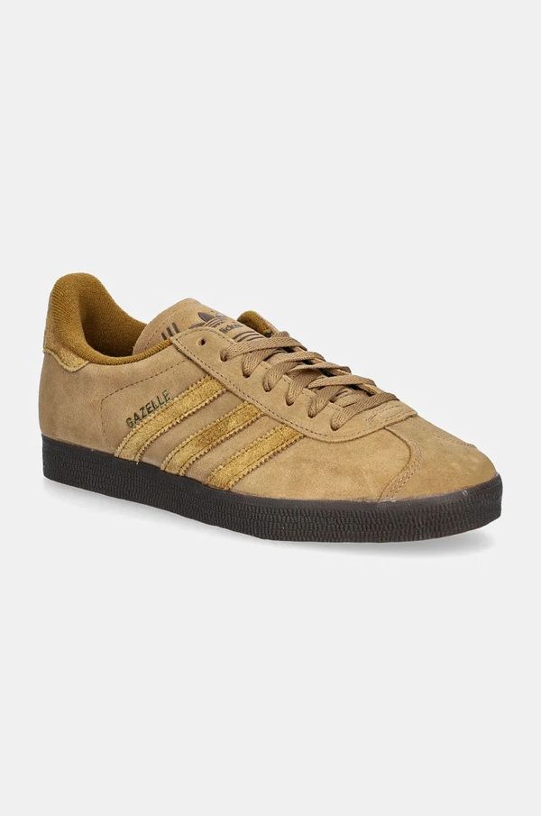 adidas Originals Tenisice od brušene kože adidas Originals Gazelle boja: smeđa, IG2099