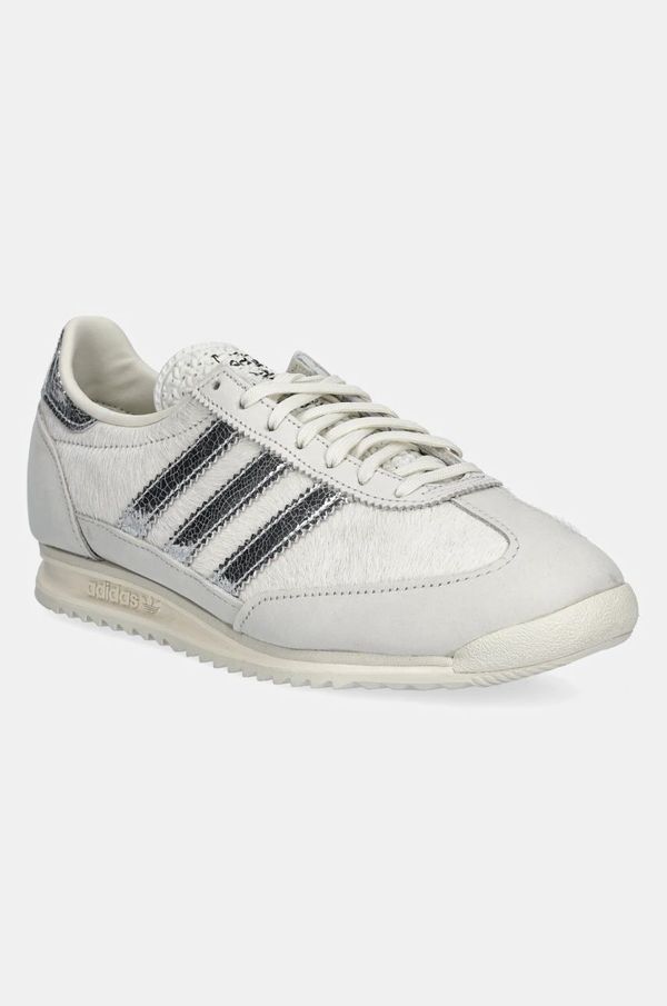 adidas Originals Tenisice od brušene kože adidas Originals SL 72 OG boja: siva, JR5163