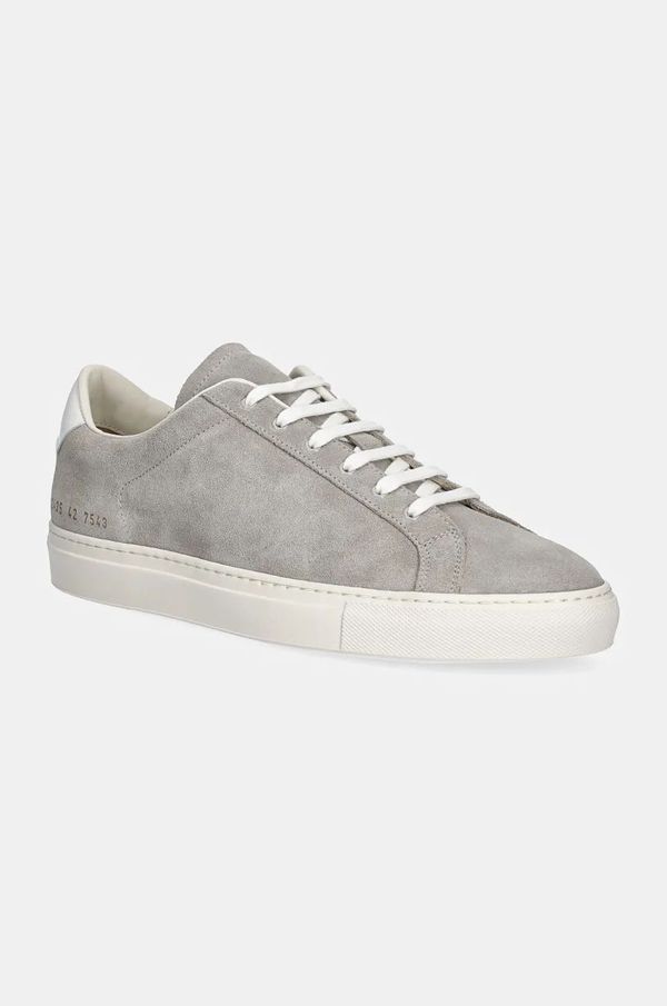 Common Projects Tenisice od brušene kože Common Projects Retro in Suede boja: siva, 2435.7543