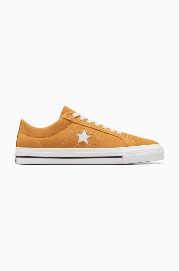 Converse Tenisice od brušene kože Converse One Star PRO boja: žuta, A09231C