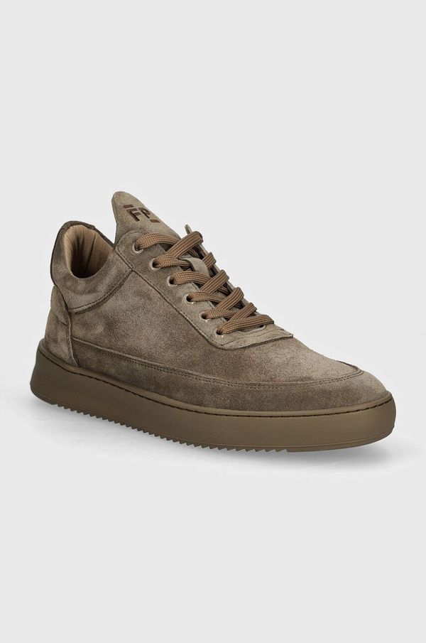 Filling Pieces Tenisice od brušene kože Filling Pieces Low Top Suede boja: smeđa, 10122791405