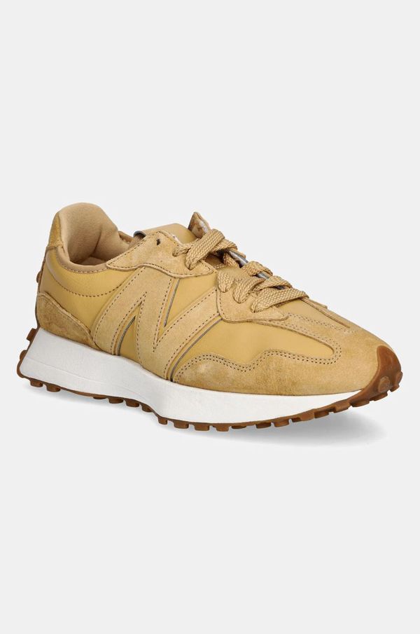 New Balance Tenisice od brušene kože New Balance 327 boja: žuta, U327LJ