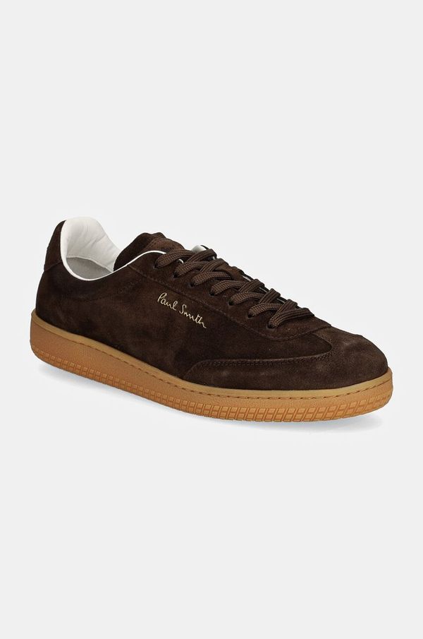 Paul Smith Tenisice od brušene kože Paul Smith boja: smeđa, M1S-CMO02-NSUE