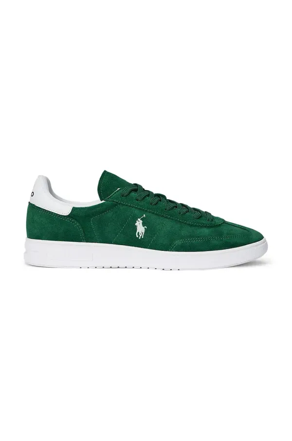 Polo Ralph Lauren Tenisice od brušene kože Polo Ralph Lauren Bedford Pp boja: zelena, 809961180004