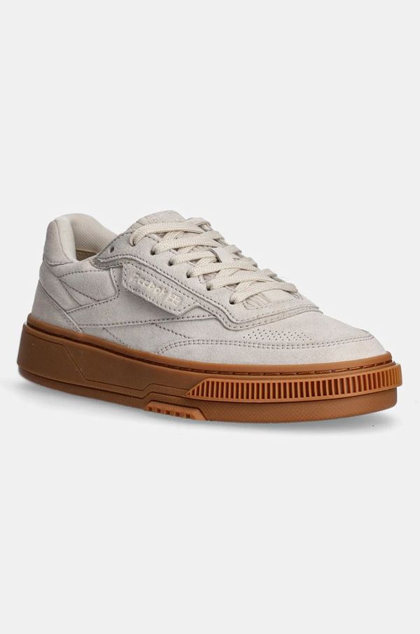 Reebok LTD Tenisice od brušene kože Reebok LTD Club C LTD boja: bež, RMIA04DC99LEA00H0300