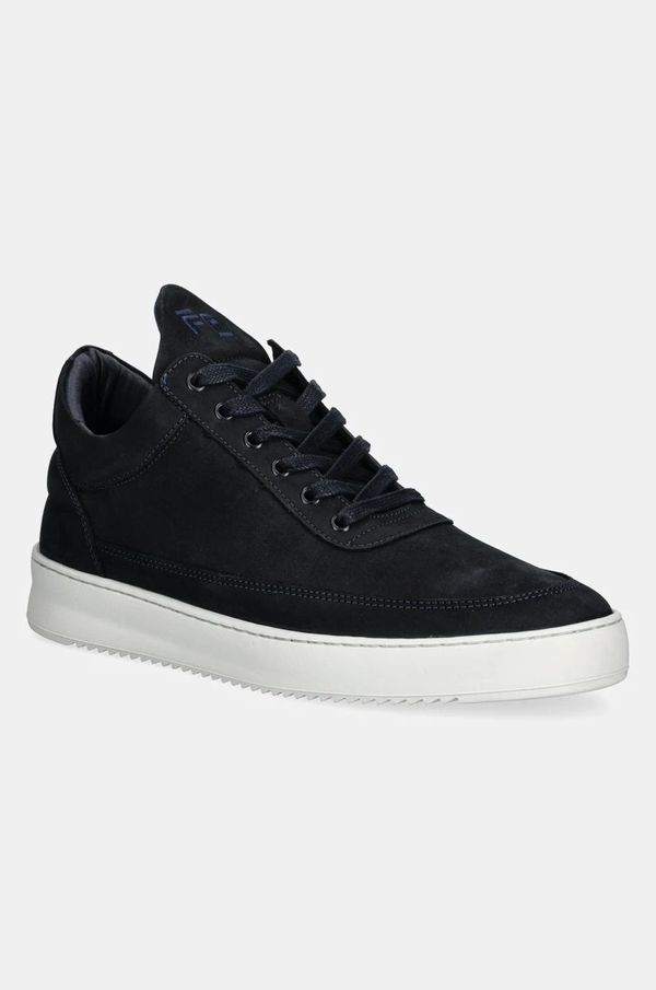 Filling Pieces Tenisice od nubuk kože Filling Pieces Low Top Ripple Nubuck boja: tamno plava, 10122841658