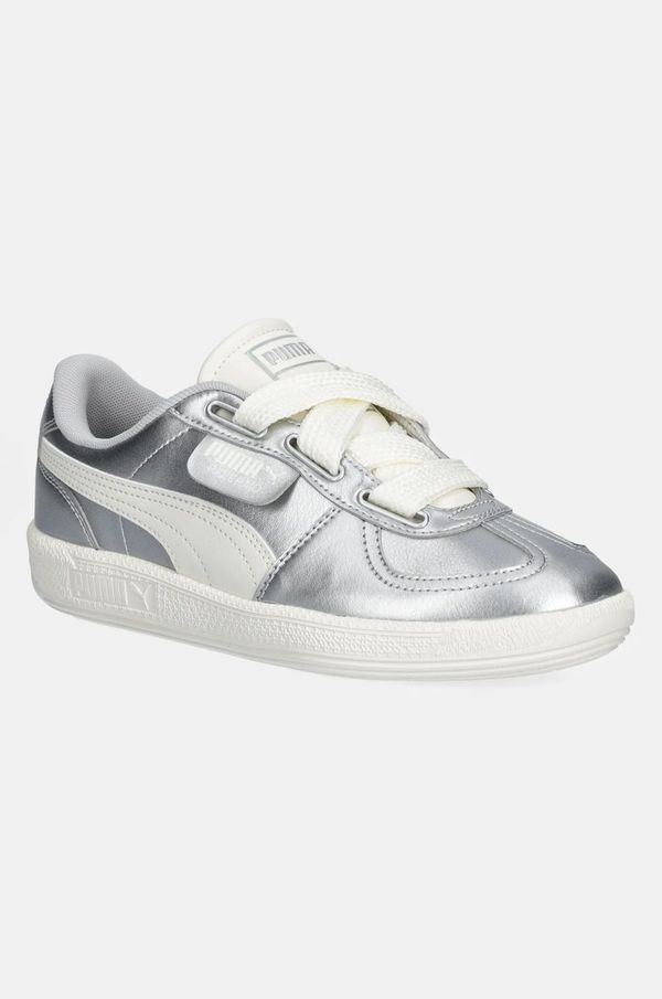 Puma Tenisice Puma Palermo Wide Lace boja: srebrna, 402331