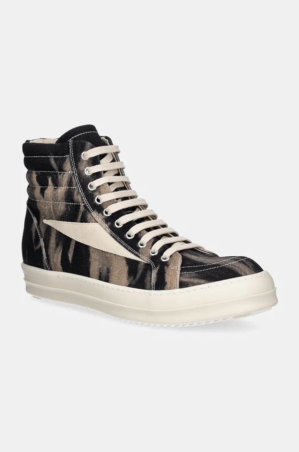 Rick Owens Tenisice Rick Owens Vintage High Sneaks za muškarce, boja: crna, DU02D2810.DBSULV