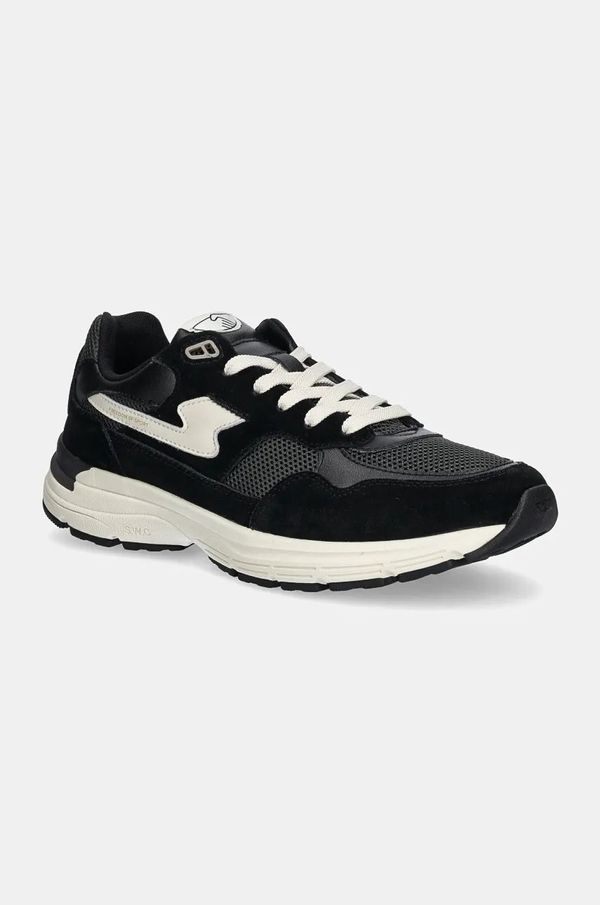 Stepney Workers Club Tenisice Stepney Workers Club Amiel S-Strike Suede Mix boja: crna, YP01115