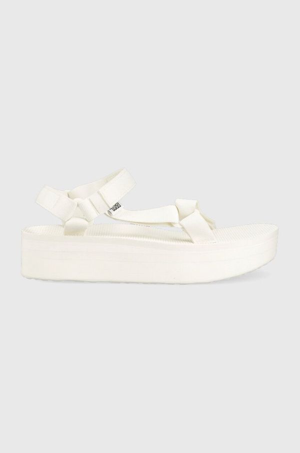 Teva Sandale Teva za žene, boja: bijela, s platformom, 1008844.BRWH-BRWH