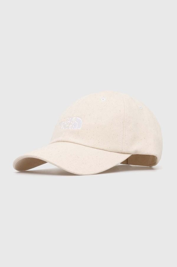 The North Face Kapa sa šiltom The North Face Norm Hat boja: bež, s aplikacijom, NF0A7WHOXMO1
