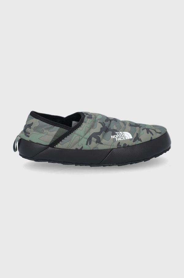 The North Face Kućne papuče The North Face M THERMOBALL TRACTION MULE V boja: zelena, NF0A3UZN33U1-33U1