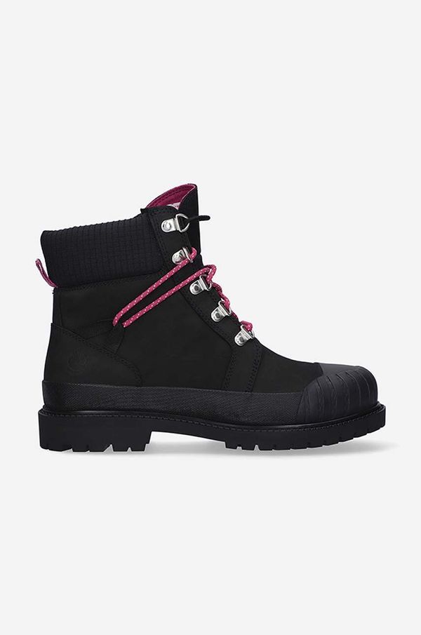 Timberland Čizme Timberland Heritage 6 In Boot boja: crna, ravni potplat, A2JWZ-BLACK