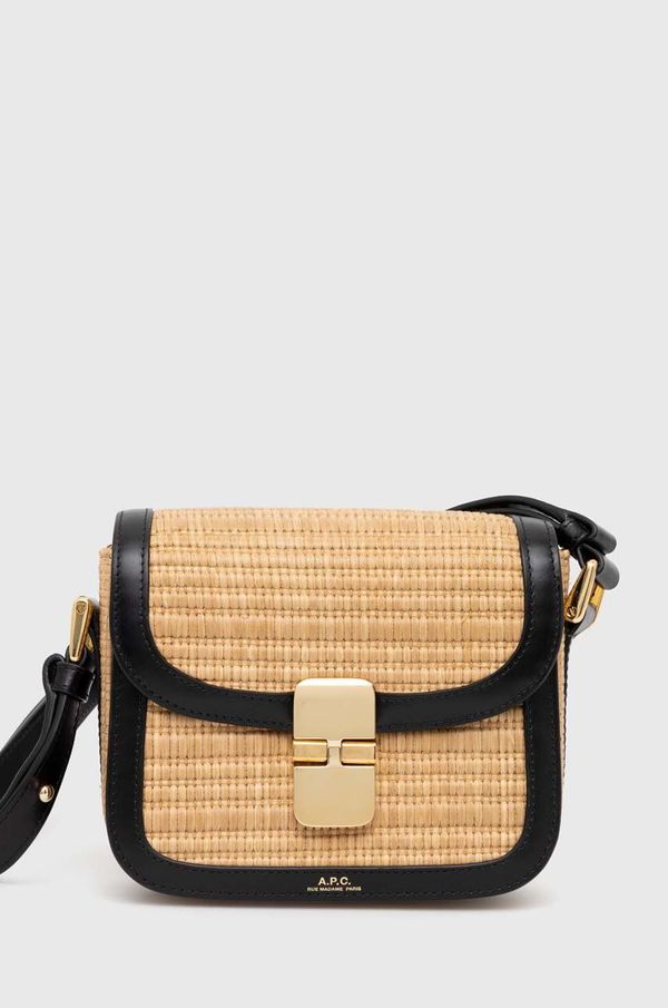 A.P.C. Torba A.P.C. sac grace mini boja: crna, VIALB-F61515