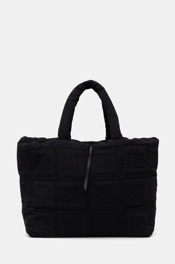 Nanushka Torba Nanushka SOFT TOTE boja: crna, NU24FWBT12451